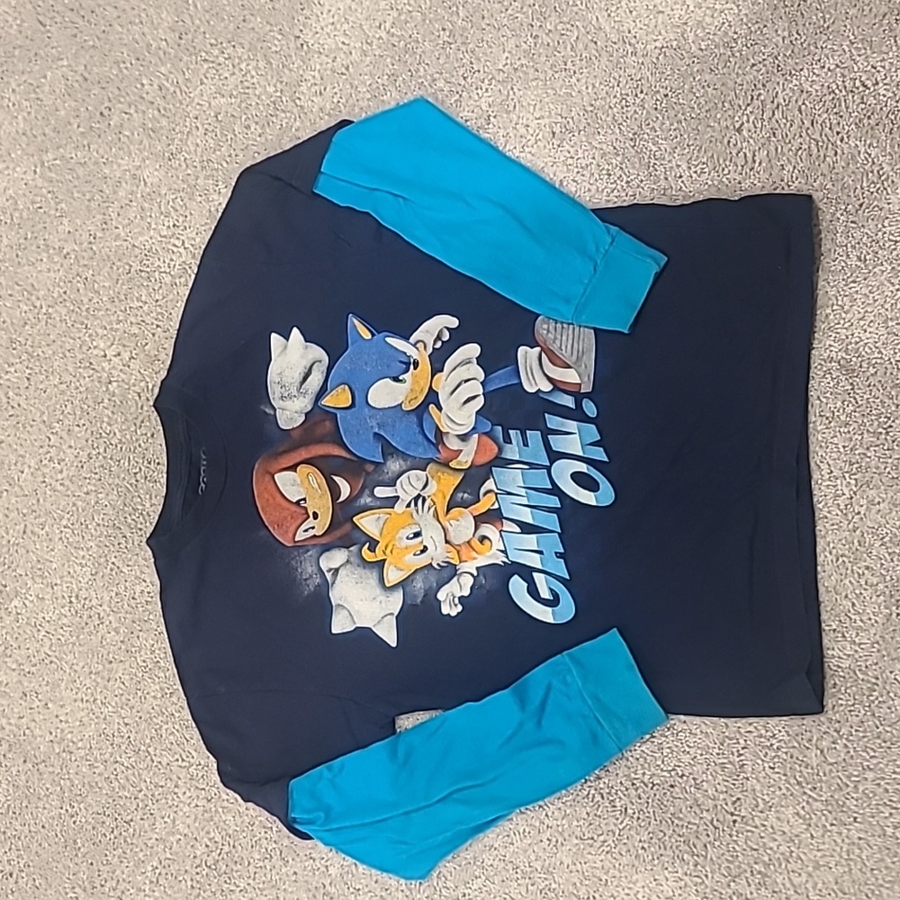 Boys long-sleeved Sonic t-shirt